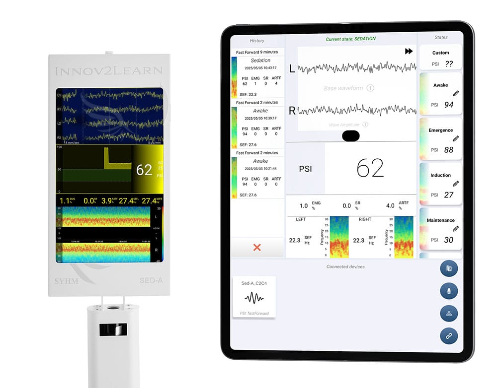 Innov2Learn control app screenshot